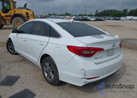 2016 Hyundai Sonata Se from USA, damaged, VIN 5NPE24AFXGH262843